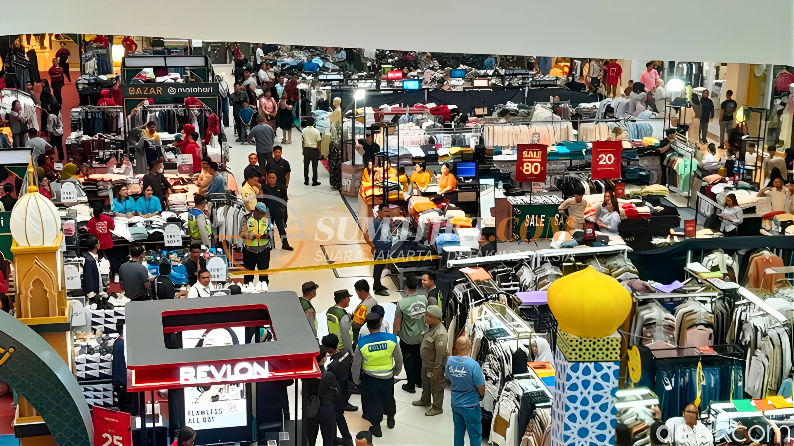 Geger Wanita Jatuh dari Lantai 4 Mal di Medan, Polisi Selidiki