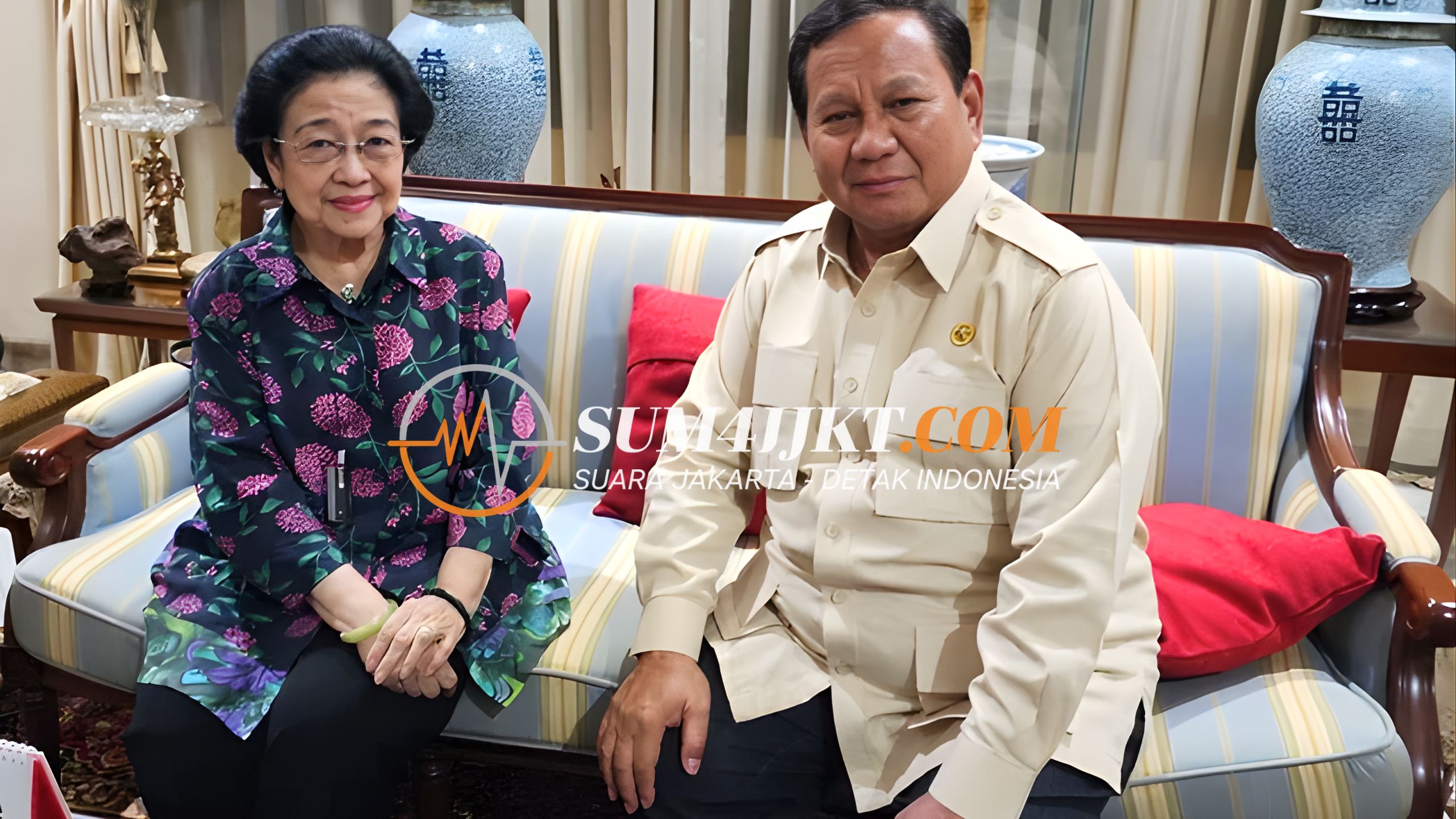 Sorotan Bersejarah dan Penuh Kejutan: Megawati & Prabowo Hadir di Silaturahmi Idulfitri, Picu Spekulasi Publik
