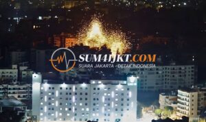 4 Serangan Udara Israel Hantam Apartemen di Pusat Beirut, Gedung Runtuh dan Kepanikan Meluas