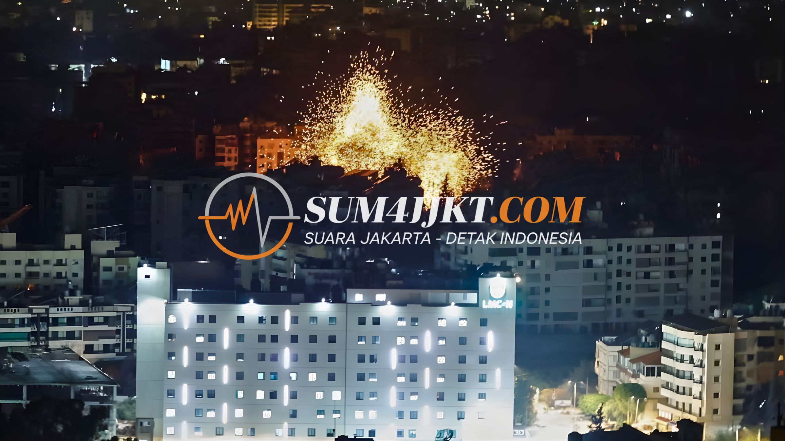 4 Serangan Udara Israel Hantam Apartemen di Pusat Beirut, Gedung Runtuh dan Kepanikan Meluas