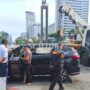 Mobil Nyemplung ke Kolam Bundaran HI, Ini Kronologinya
