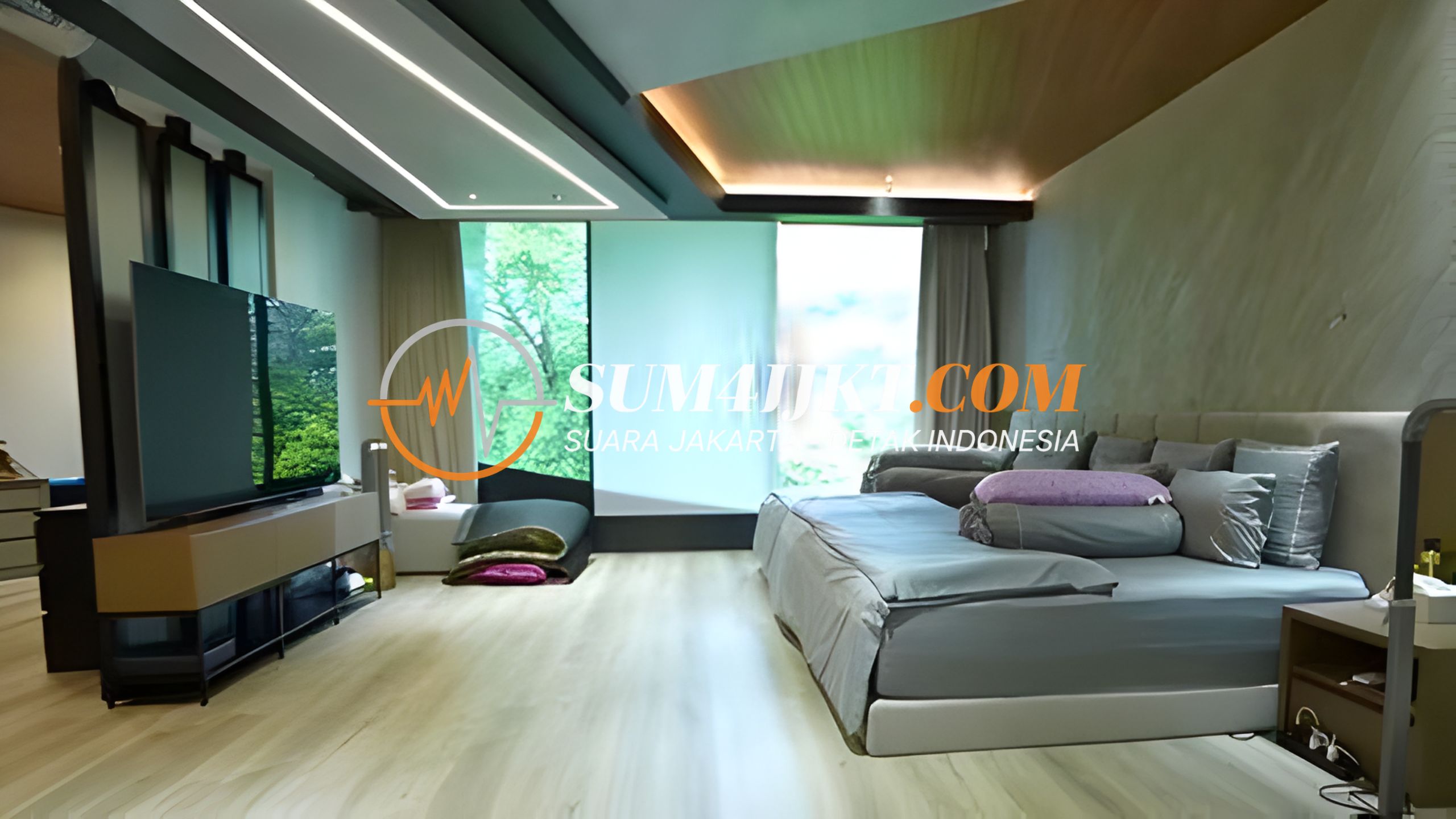 Rumah Ini Menjadi Simbol Pencapaian, Citra Publik, dan Selera Visual yang Sangat Kuat