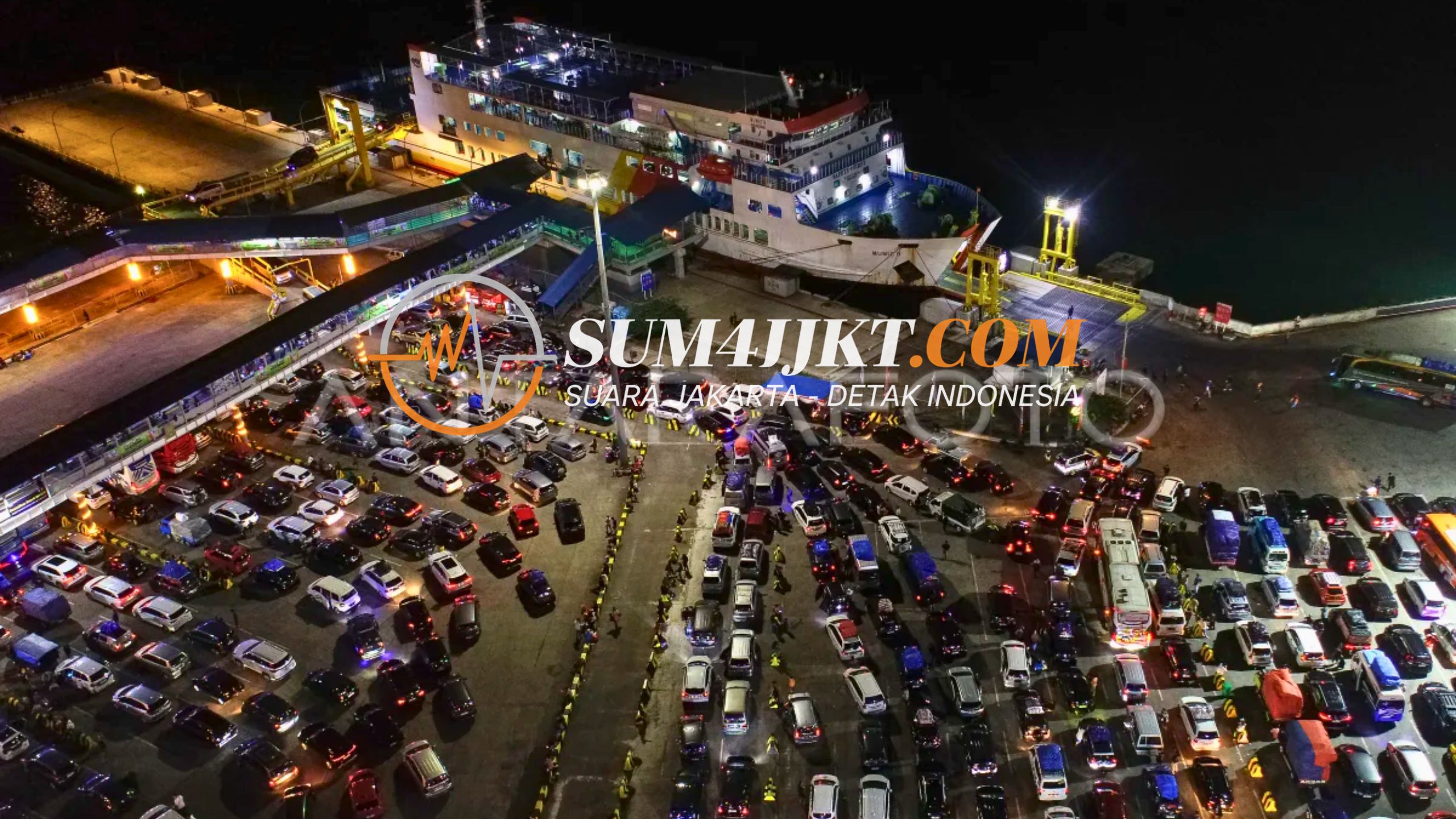 Puncak Arus Mudik di Pelabuhan Merak Terlewati, Kondisi Mulai Lengang di Malam Hari