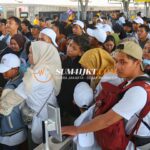 Menjelang Lebaran, Stasiun Pasar Senen Masih Dipadati Pemudik