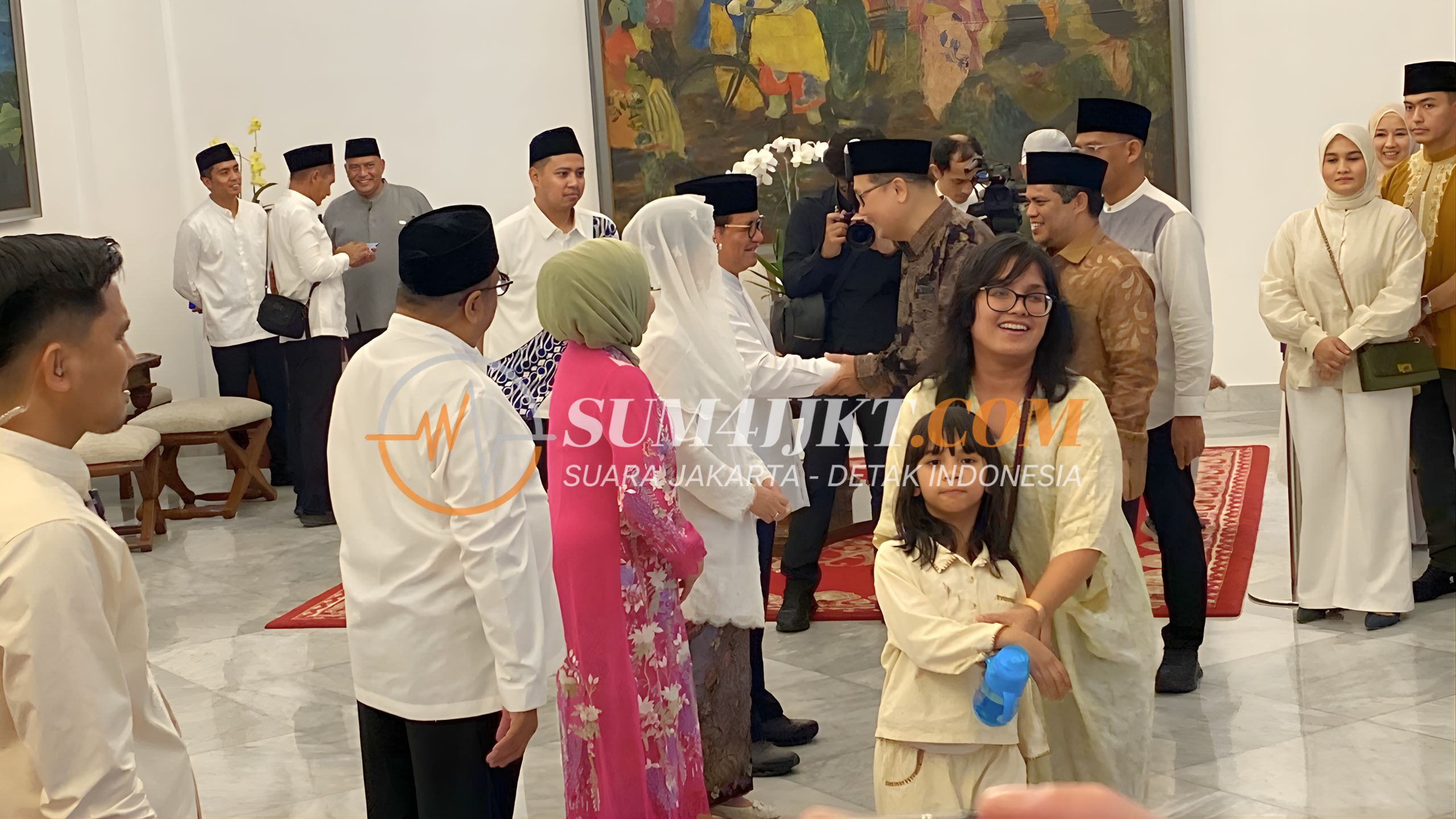 Susilo Bambang Yudhoyono Hadiri Halalbihalal Di Istana Disambut Langsung Prabowo Subianto
