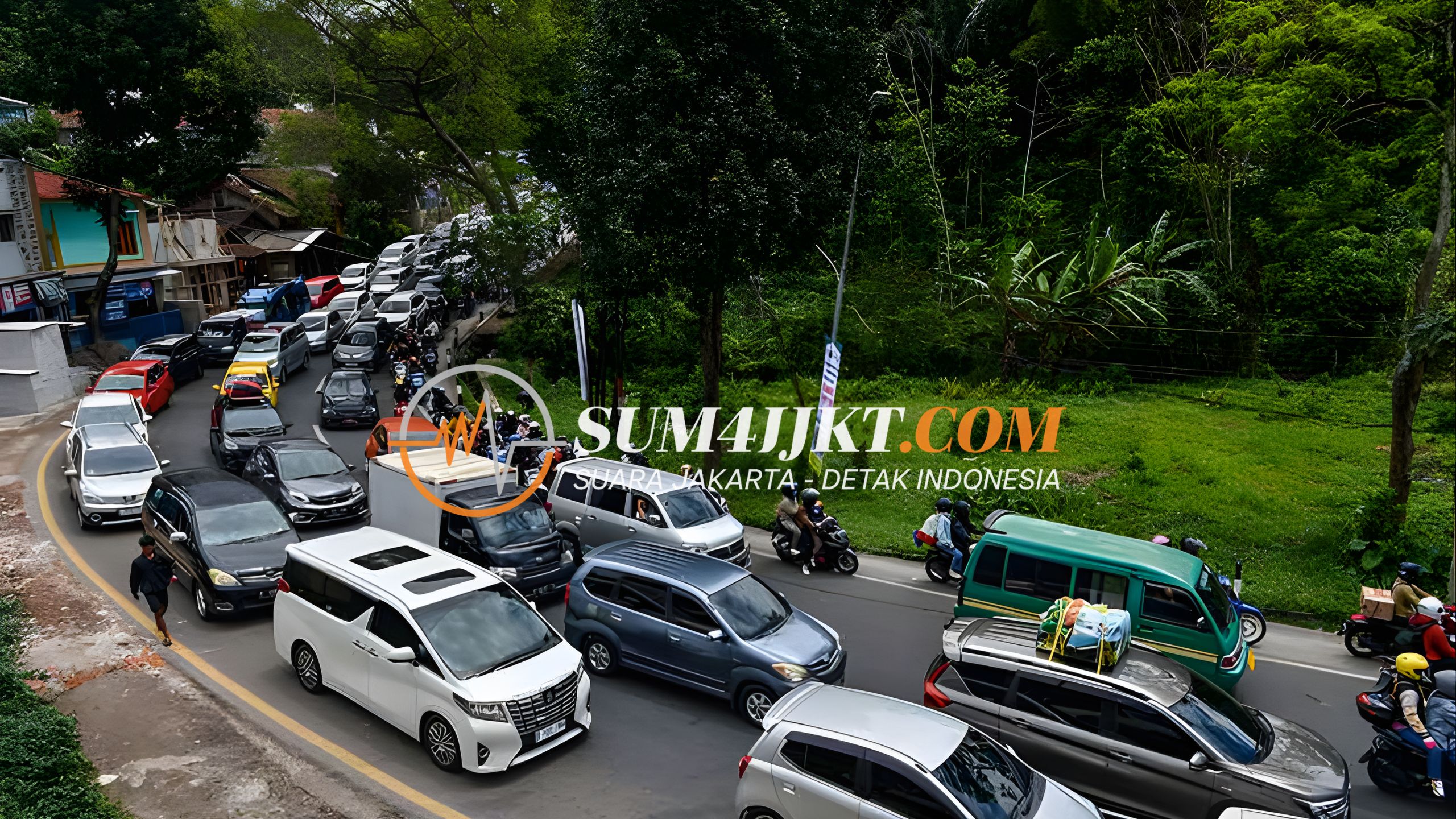 Kepadatan Lokal Saat Lebaran Sering Membuat Jalan Daerah Lebih Berbahaya