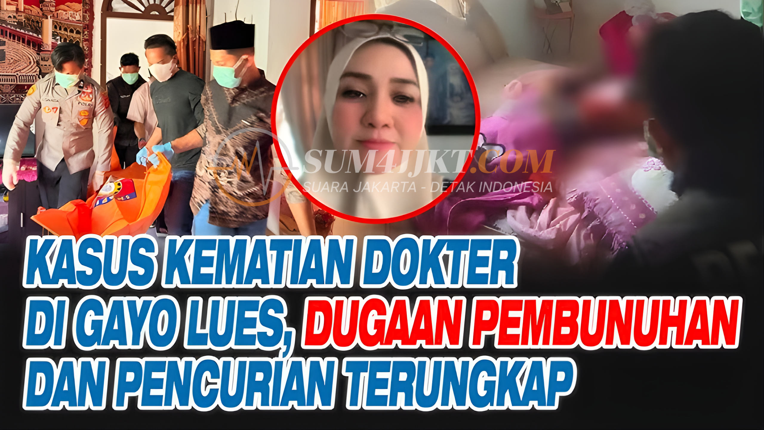 Kronologi Penemuan Jasad Dokter di Gayo