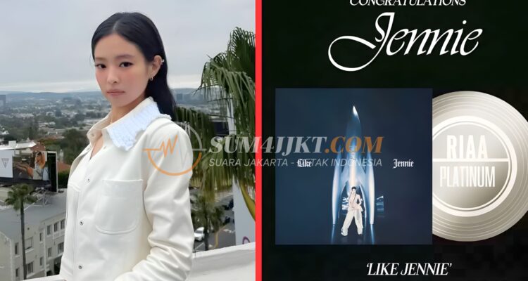 Jennie BLACKPINK Raih Platinum di AS untuk Lagu ‘Like Jennie’ – Prestasi Internasional