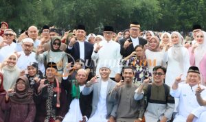 Tito Dampingi Prabowo Rayakan Idul Fitri di Aceh Tamiang