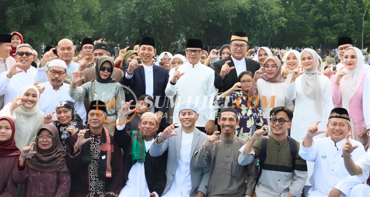 Tito Dampingi Prabowo Rayakan Idul Fitri di Aceh Tamiang