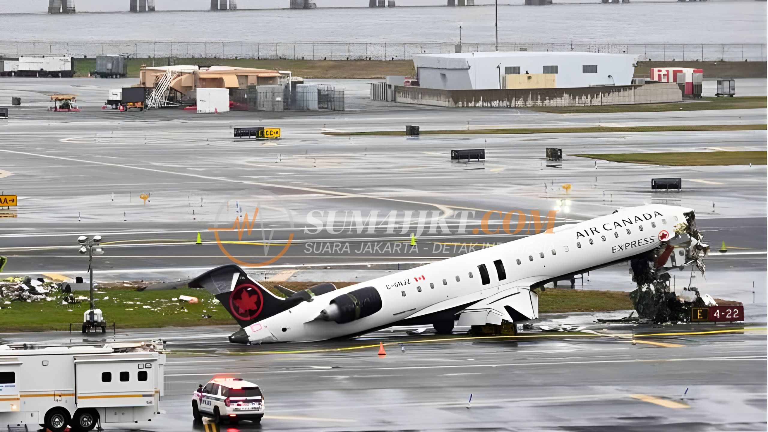 Tabrakan Air Canada di Bandara New York, Pilot dan Kopilot Tewas