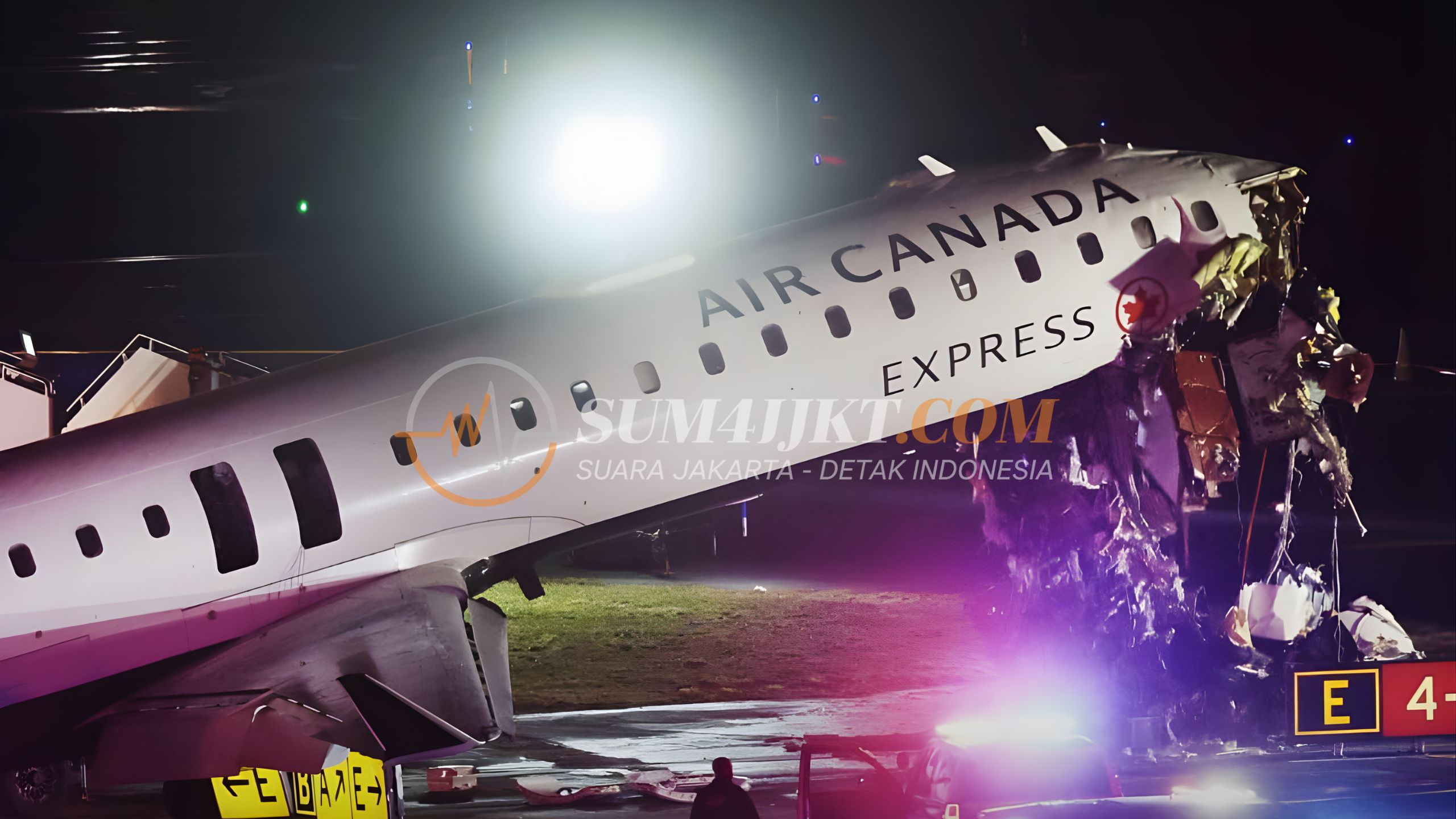 Reaksi Tabrakan Air Canada dan Pemerintah Kanada