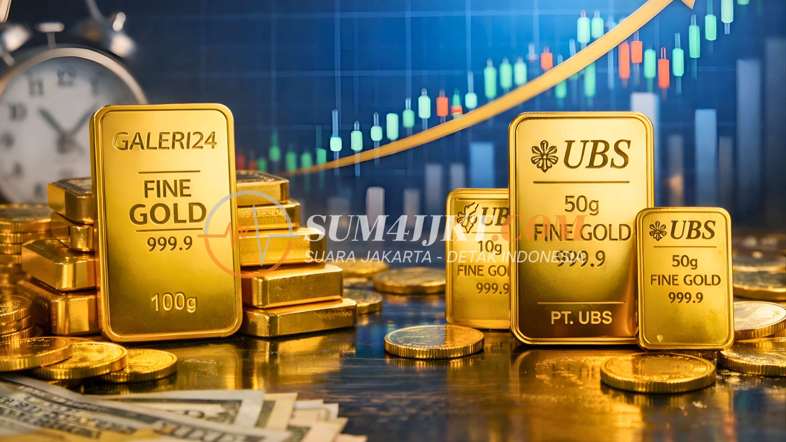 Update Harga Emas Hari Ini, Simak Pergerakan Terbaru Dan Faktanya