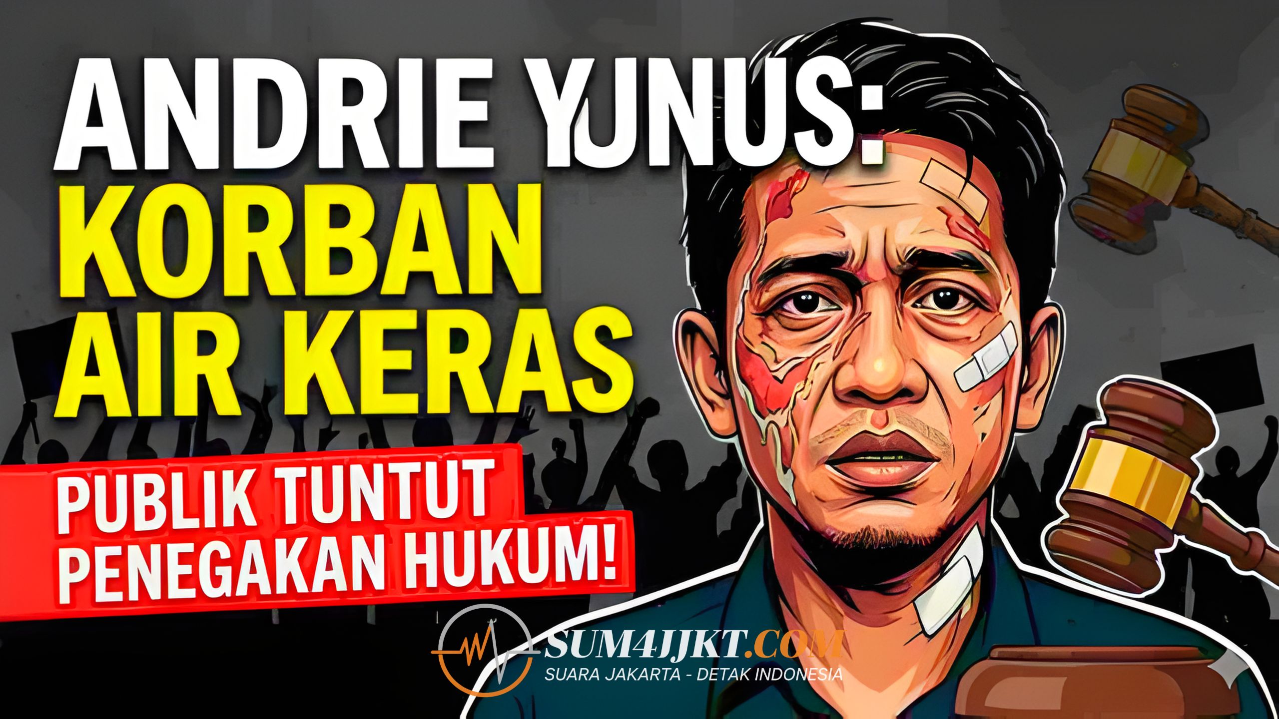 4 Anggota TNI Jadi Tersangka Penyiraman Air Keras Andrie Yunus, Ini Inisialnya