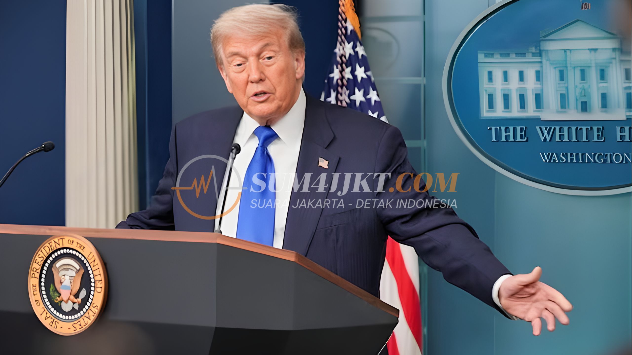 Donald Trump Sebut AS Bakal Ambil Uranium Iran Jika Kesepakatan Tercapai