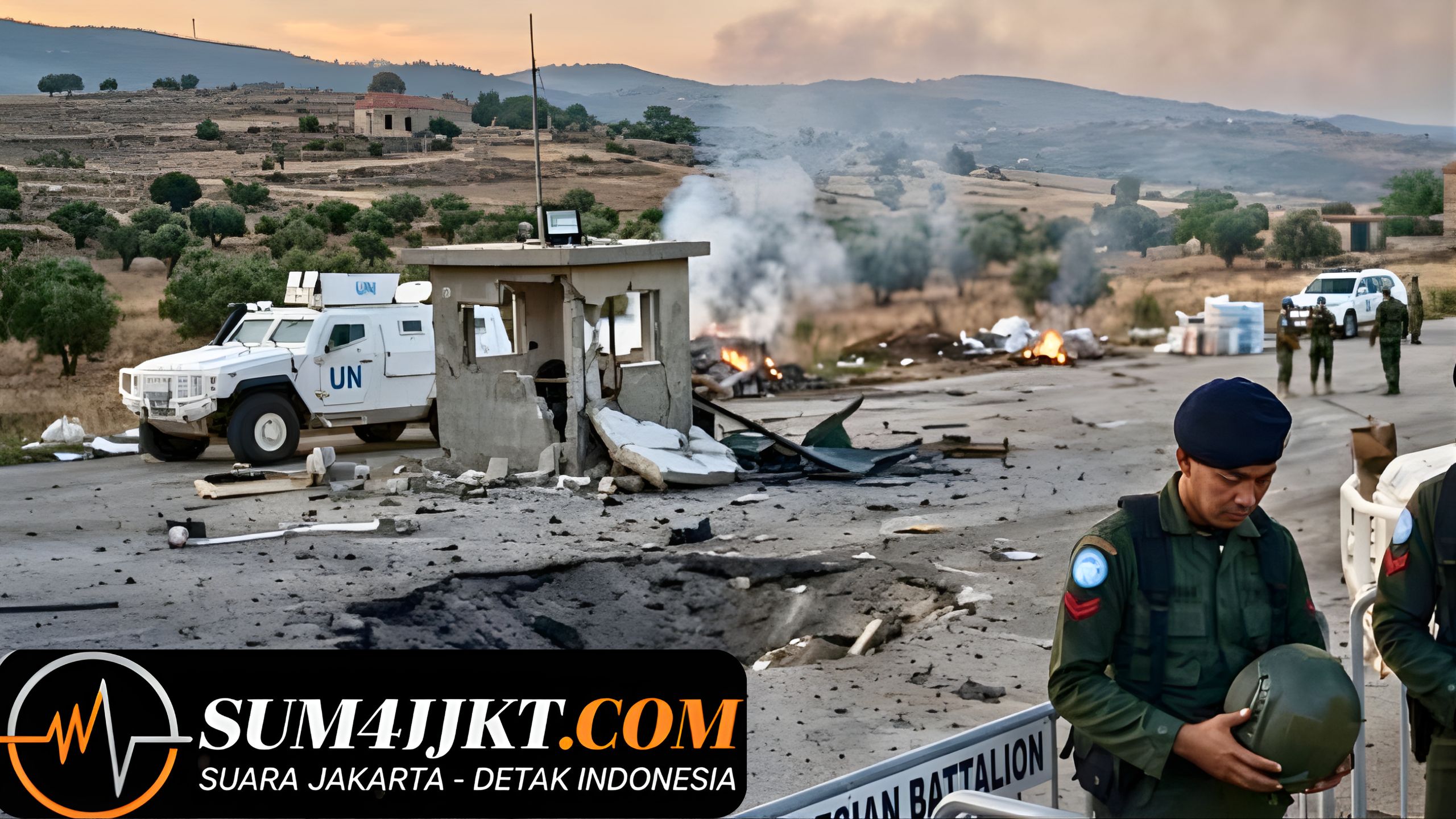 Kronologi Prajurit TNI Gugur di Lebanon