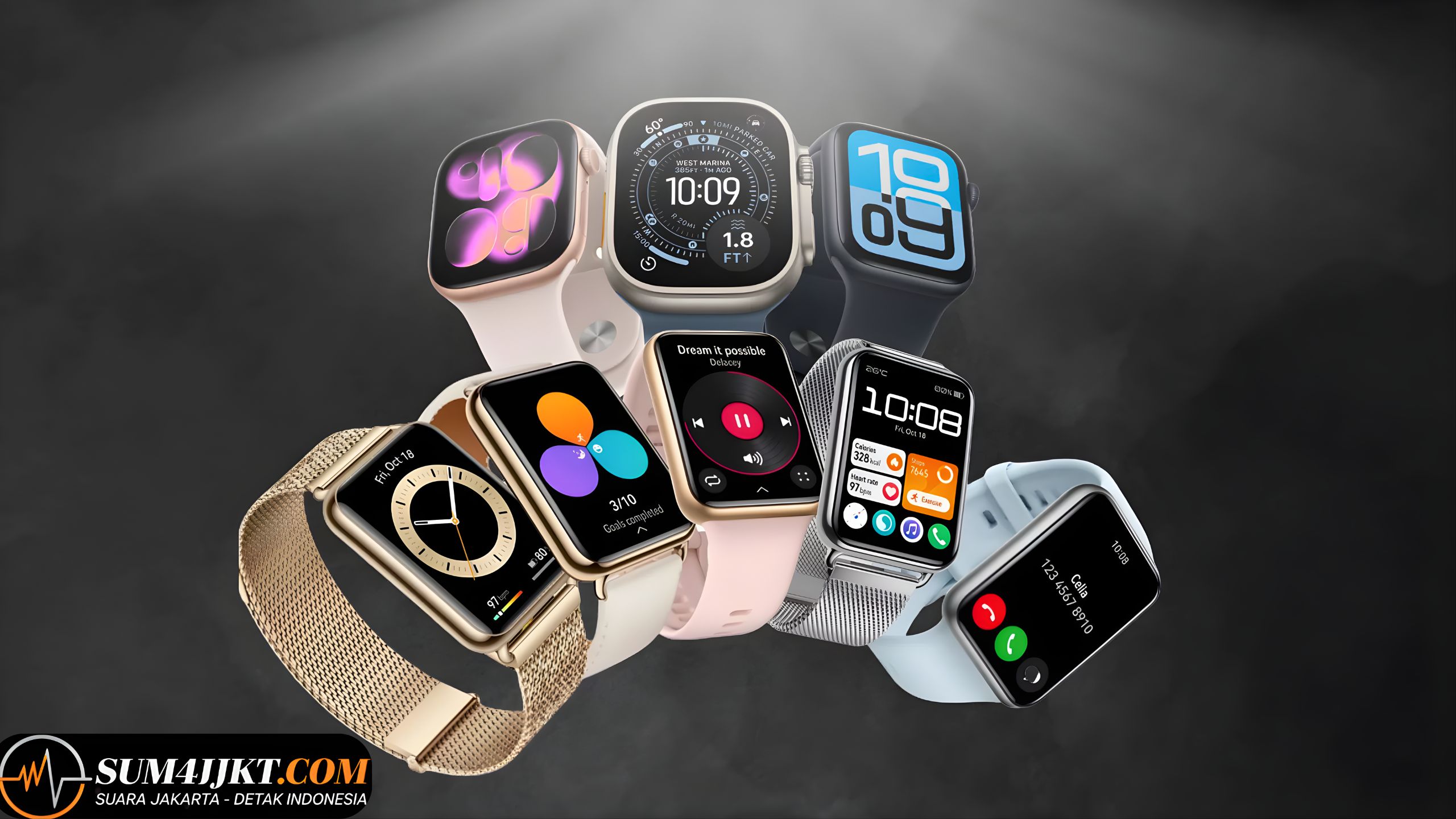 Smartwatch Generasi Baru Menawarkan Pemantauan Kesehatan yang Lebih Menyeluruh
