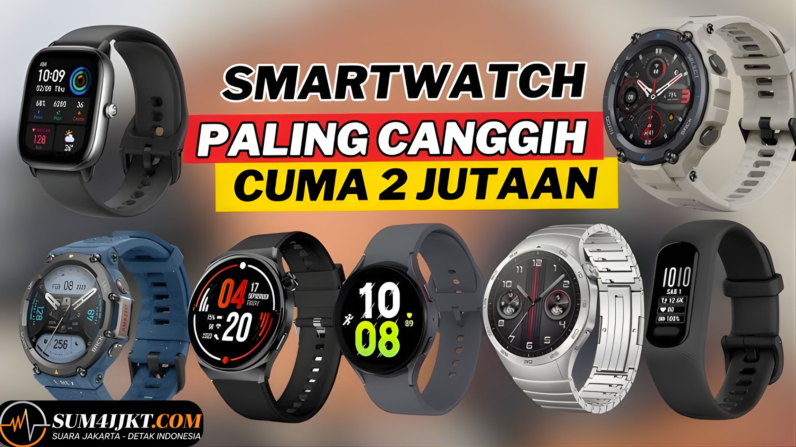 Smartwatch Generasi Baru Hadir, Fitur Kesehatan Lebih Lengkap