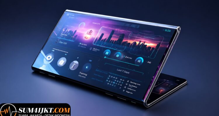 Teknologi Display Foldable Terus Dikembangkan, Inovasi Layar Masa Depan Makin Nyata