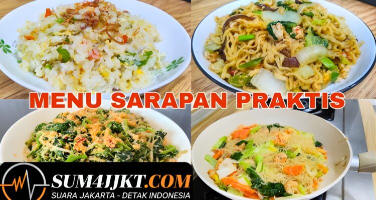 Menu Sarapan Praktis dengan Bahan Seadanya di Dapur