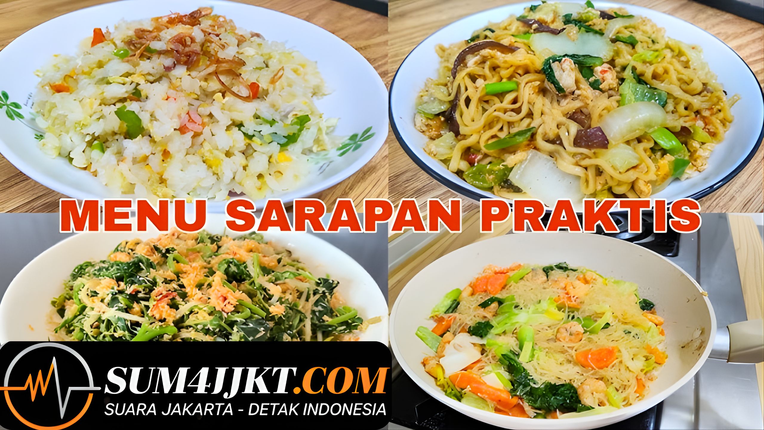 Menu Sarapan Praktis dengan Bahan Seadanya di Dapur