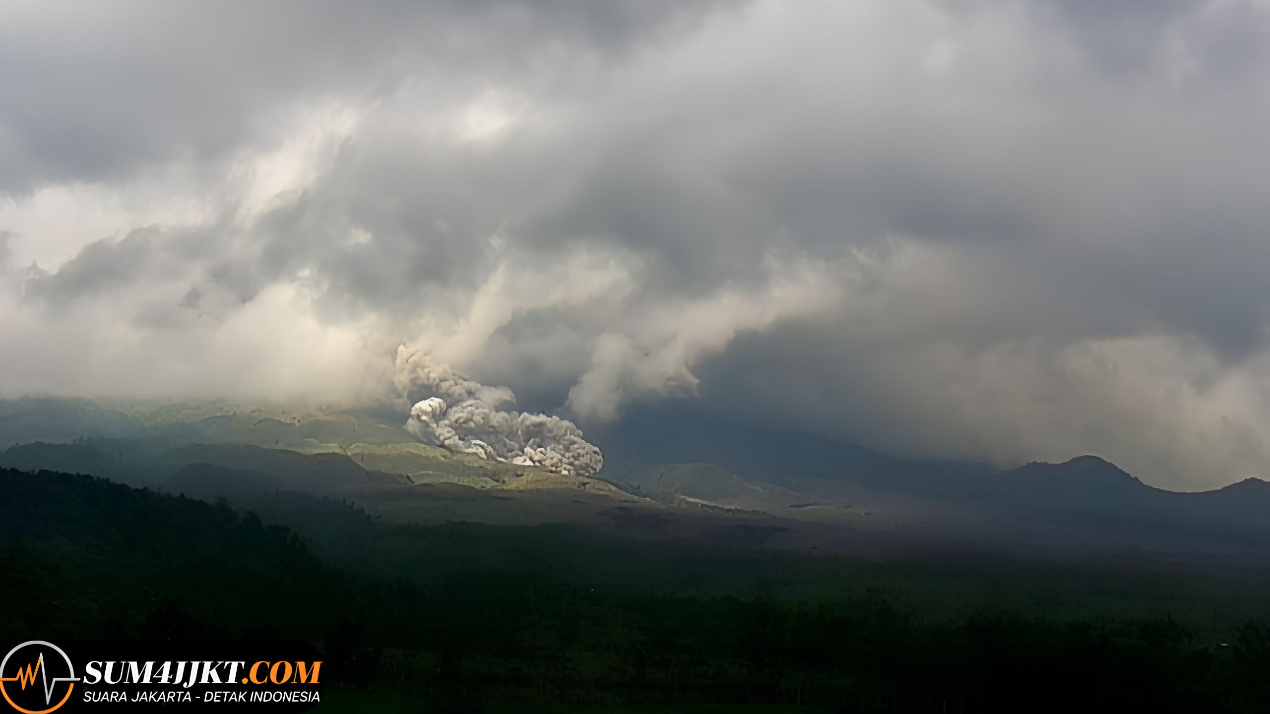 Awan Panas Guguran Terlihat dari Pos Pengamatan