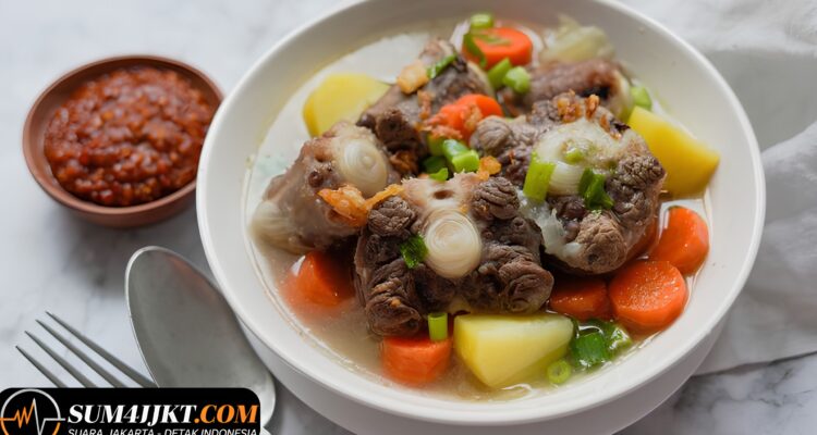 Sop Iga Sapi Tradisional Jawa, Kuah Gurihnya Cocok untuk Menu Keluarga