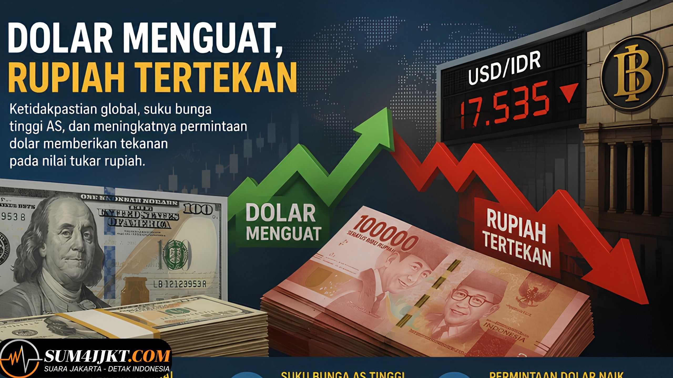 Dolar AS Kembali Menguat Saat Pasar Global Dilanda Ketidakpastian, XAUUSD Jadi Sorotan Dolar AS Kembali Menguat Saat Pasar Global Dilanda Ketidakpastian, XAUUSD Jadi Sorotan