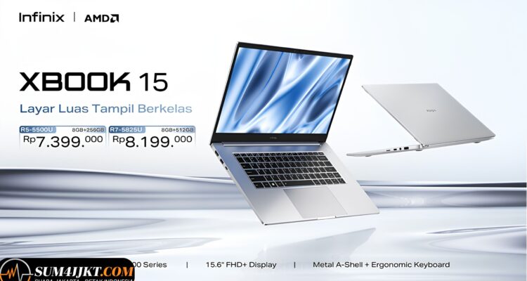 Infinix XBook 15 Meluncur di Indonesia, Simak Spesifikasi dan Harga Resminya