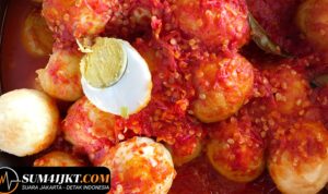 Resep Telur Balado Khas Padang, Pedas Nikmat dan Menggugah Selera