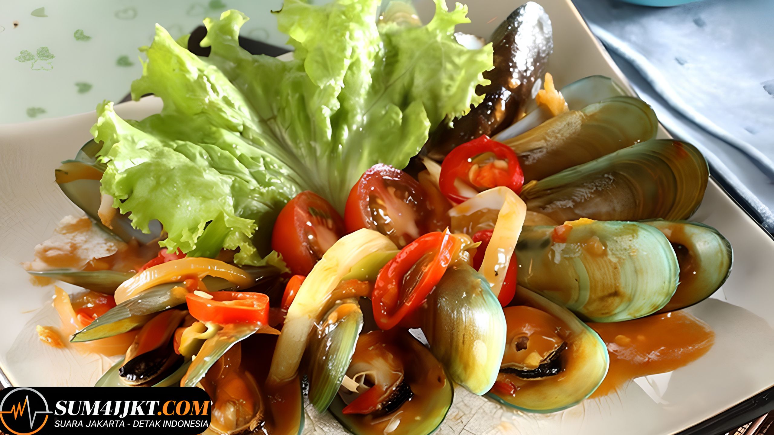 Bahan-Bahan Kerang Saus Padang