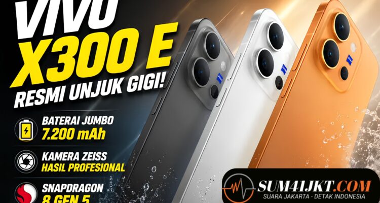 Vivo X300e Resmi Hadir, Andalkan Kamera Zeiss dan Daya Tahan Baterai Ekstra