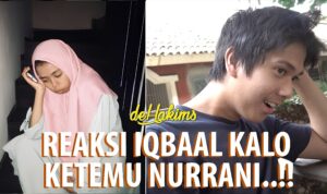 Begini Reaksi Iqbaal Ramadhan saat Disinggung soal Pertemuan dengan Nurrani