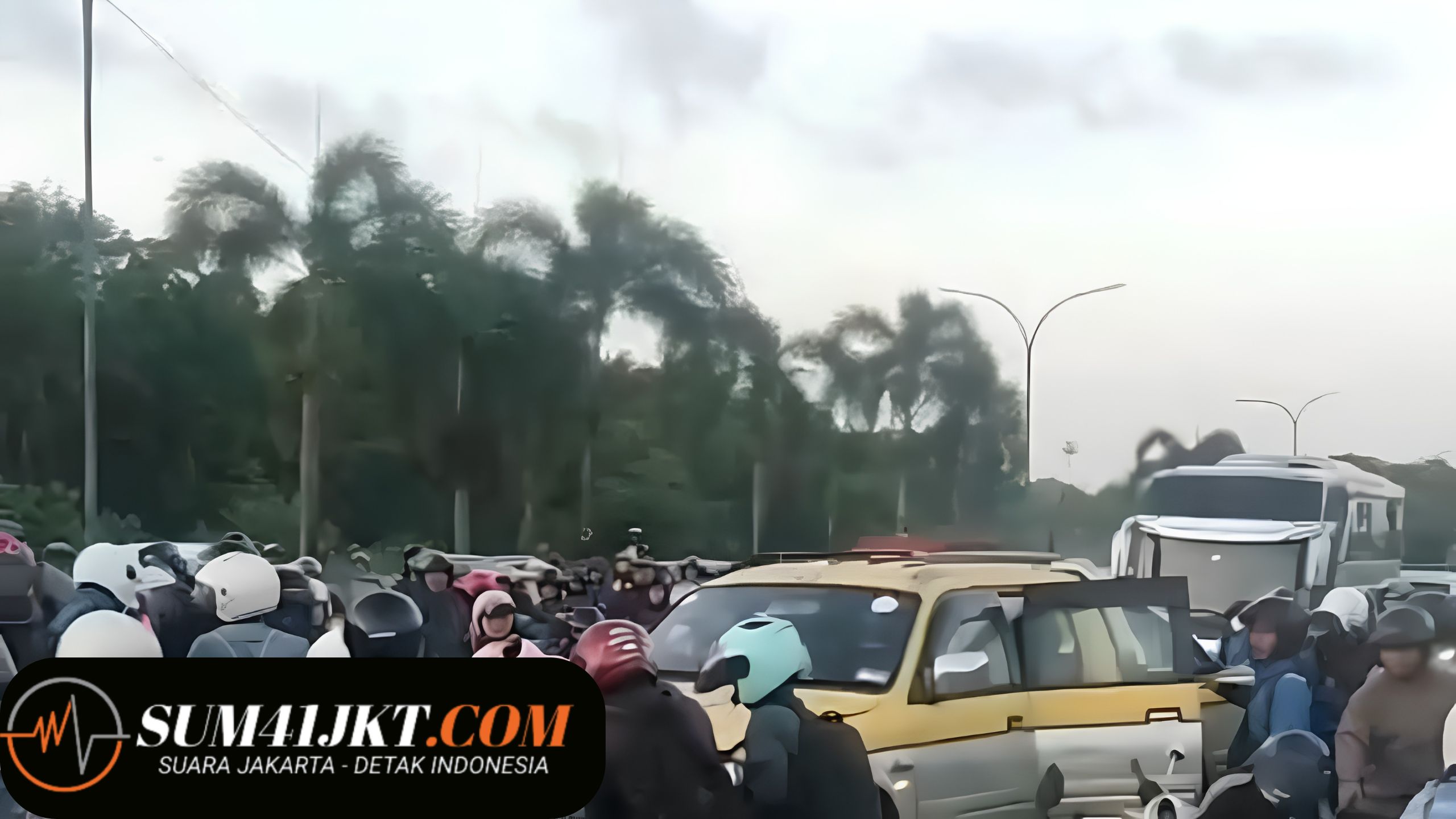 Simpang K-Square Batam Digegerkan Tabrakan Beruntun, Tiga Orang Terluka